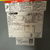 Unused Square D 75kVA Transformer image 1